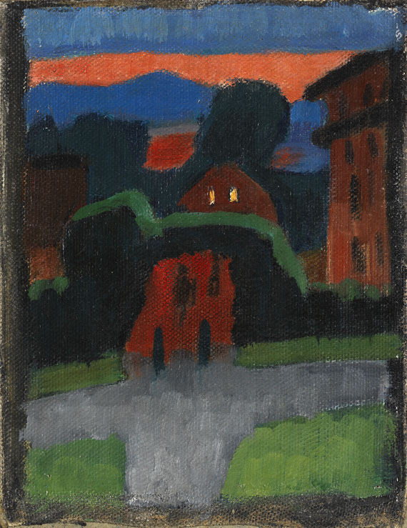 Staffelsee mit rotem..., 1908
