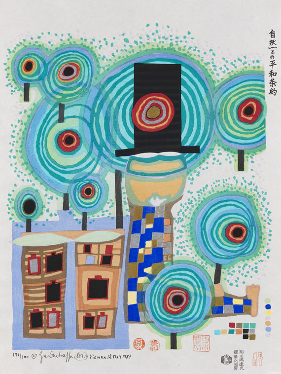 Friedensreich Hundertwasser - Joy of Man