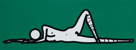 Julian Opie - This is Shahnoza horizontal. 07