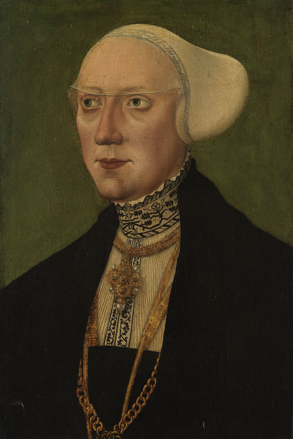 Hans I Schöpfer - Porträt der Maria Jacobäa von Baden, Ehefrau von Wilhelm IV von Bayern