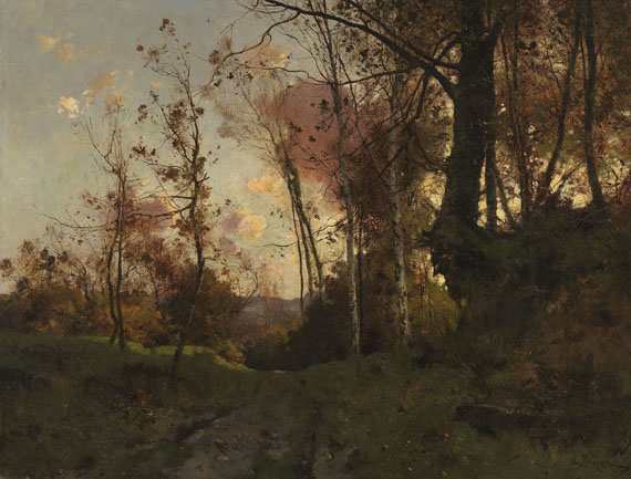 Léon Germain Pelouse - Herbstwald bei Fontainebleau