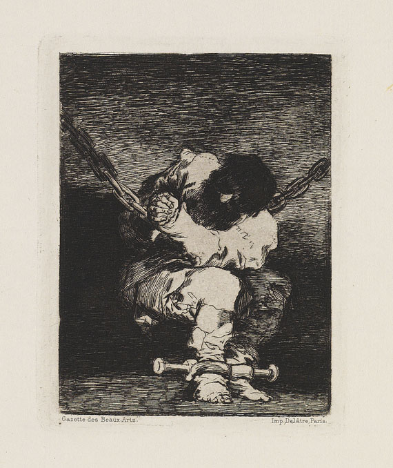 Francisco de Goya - Tan bárbara la seguridad como el delito