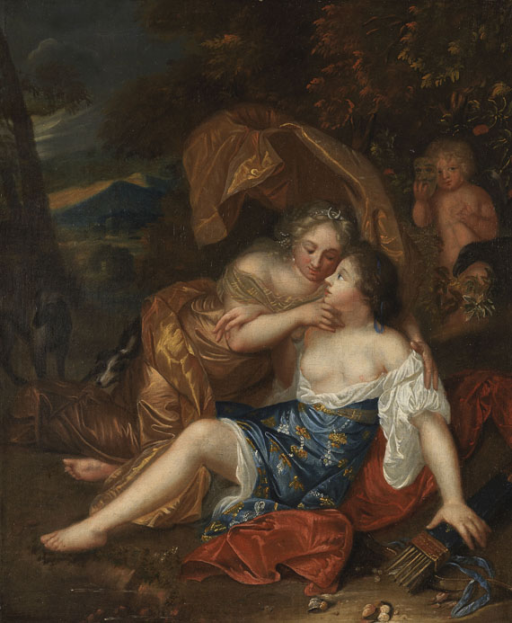 Jakob Van Loo - Zugeschrieben - Diana und Kallisto