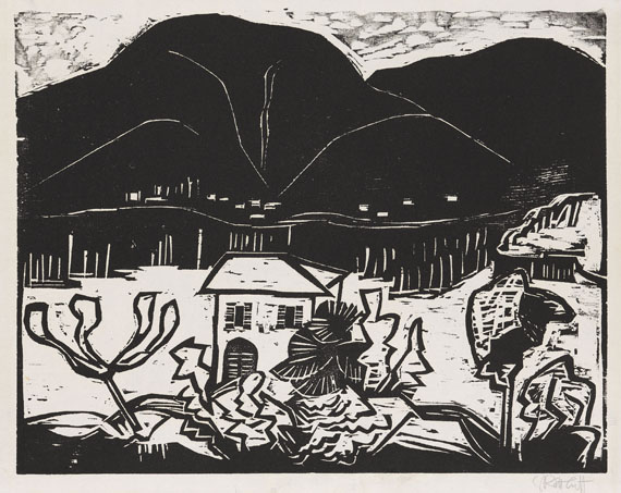 Karl Schmidt-Rottluff - Lago Maggiore