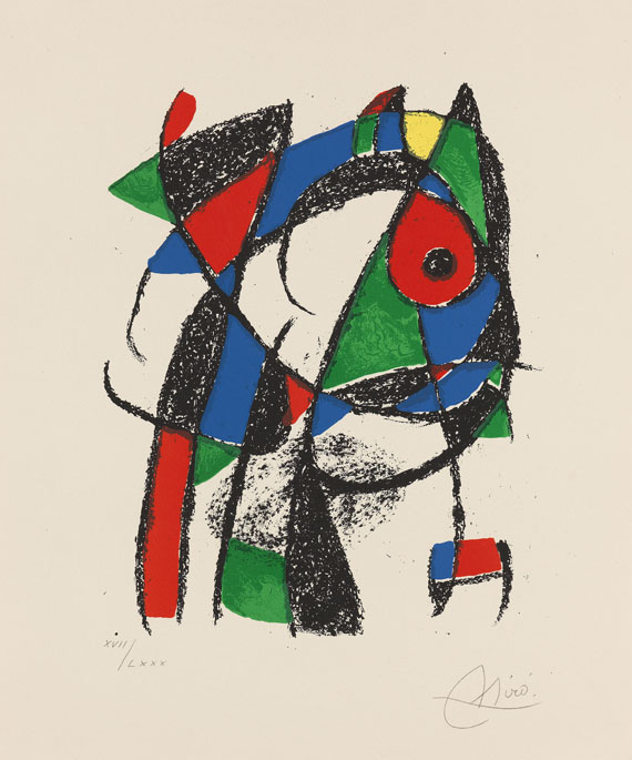 Joan Miró - Joan Miró - Der Lithograph II