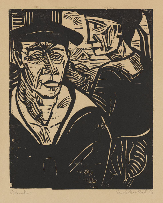 Erich Heckel - Zwei Matrosen