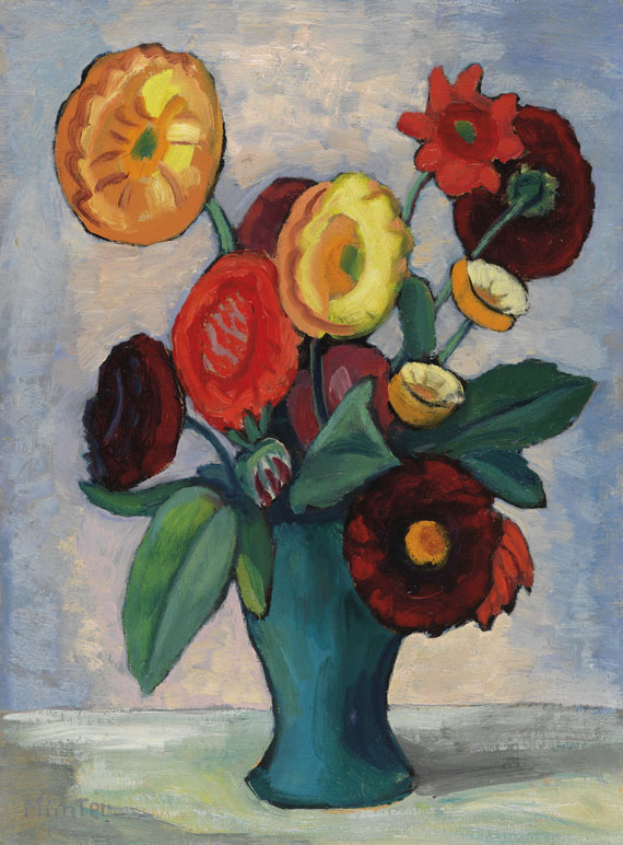 Gabriele Münter - Dahlien