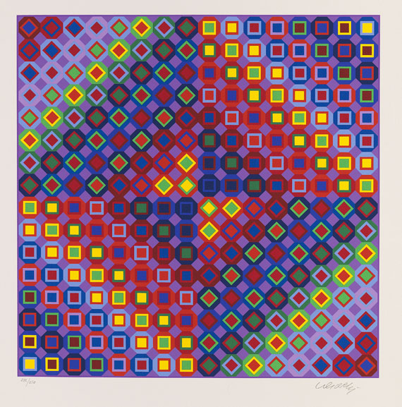 Victor Vasarely - Diam - Weitere Abbildung