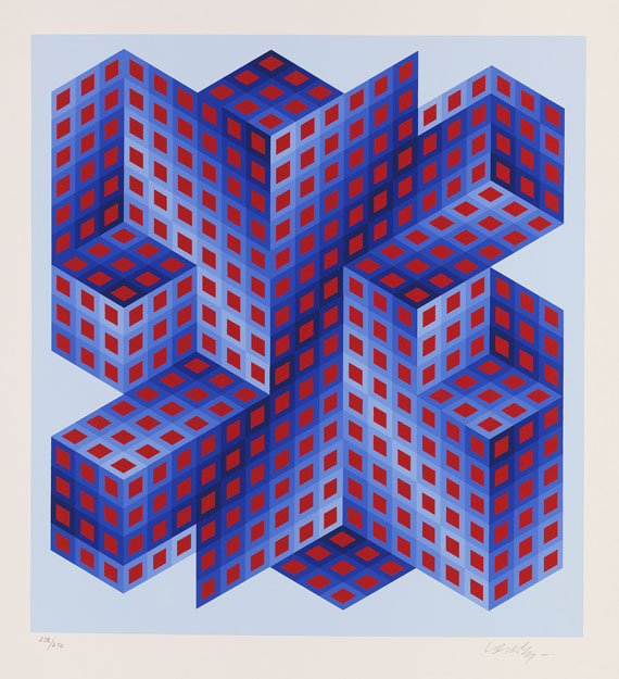 Victor Vasarely - Diam - Weitere Abbildung