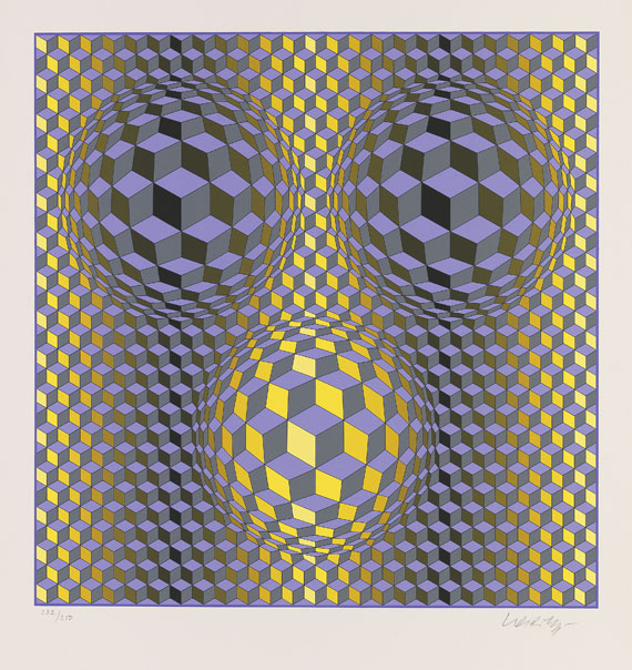 Victor Vasarely - Diam - Weitere Abbildung