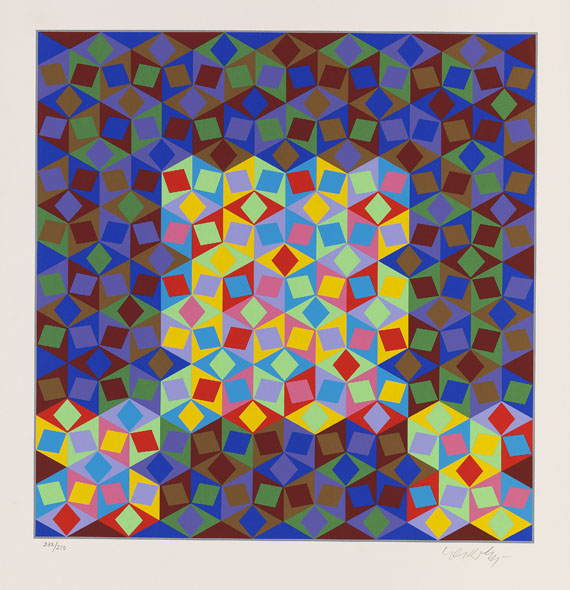 Victor Vasarely - Diam - Weitere Abbildung