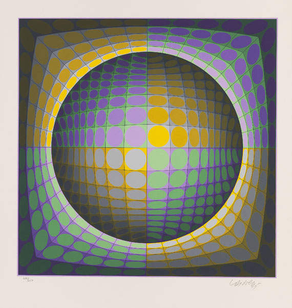 Victor Vasarely - Diam - Weitere Abbildung