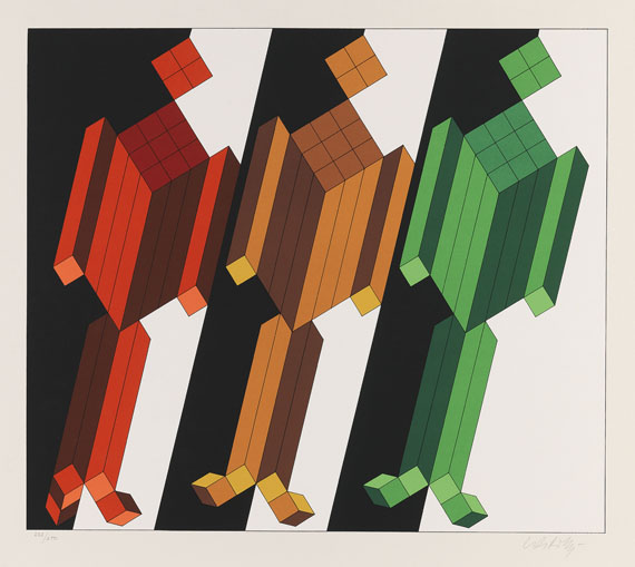 Victor Vasarely - Diam - Weitere Abbildung