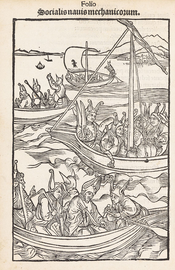 Sebastian Brant - Stultifera navis. 1498. - Weitere Abbildung