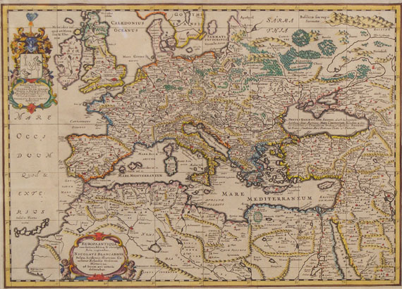 Europa - 1 Bl. Europa antiqua. 1650