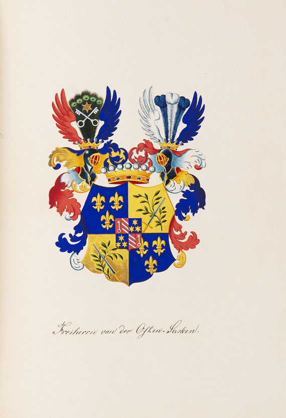 Johann von Radetzky - Der Herold der Ostsee-Provinzen (Manuskript). 1866 und 1870. 2 Bde. - Weitere Abbildung