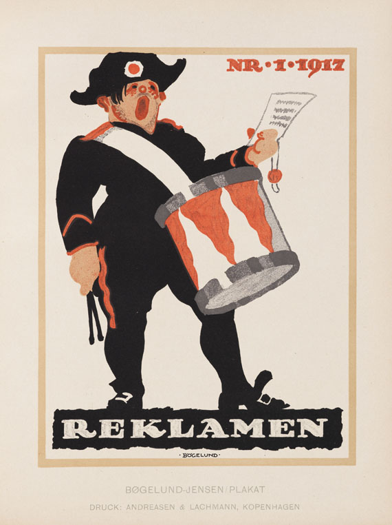 Plakat, Das - Das Plakat. 1913-21. 9 Jgge.