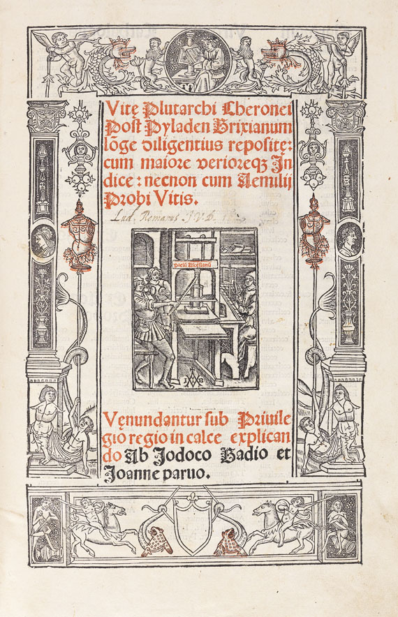 Plutarch - Vite Plutarchi. 1514