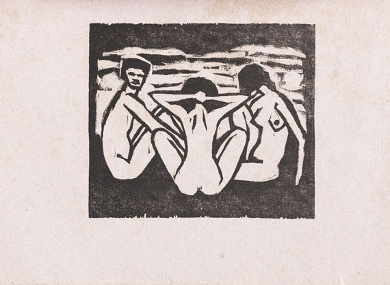   - Katalog Austellung Brücke (mit Pechstein, Kirchner, Schmidt-Rottluff etc.) Berlin 1912 - Weitere Abbildung