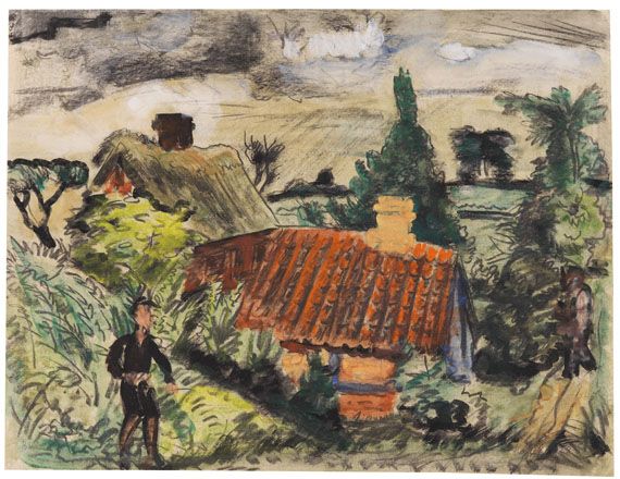 Erich Heckel - Bauernhaus