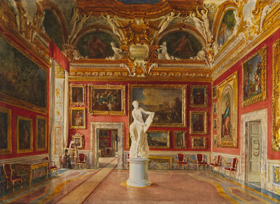 Domenico Caligo - Sala di Giove im Palazzo Pitti, Florenz