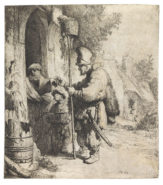 Harmensz. Rembrandt van Rijn - Der Rattengiftverkäufer