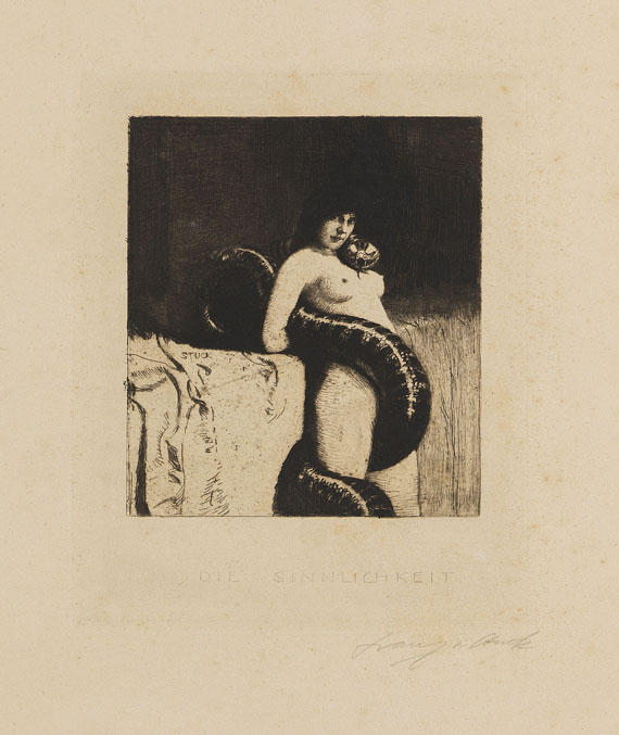 Franz von Stuck - Die Sinnlichkeit