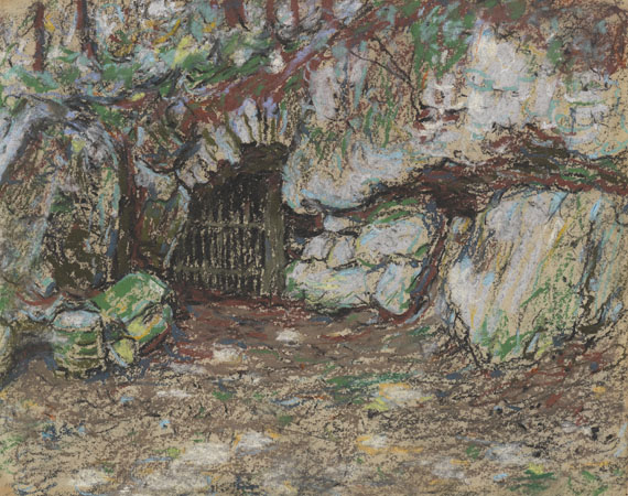 Christian Rohlfs - Grotte im Park Weimar