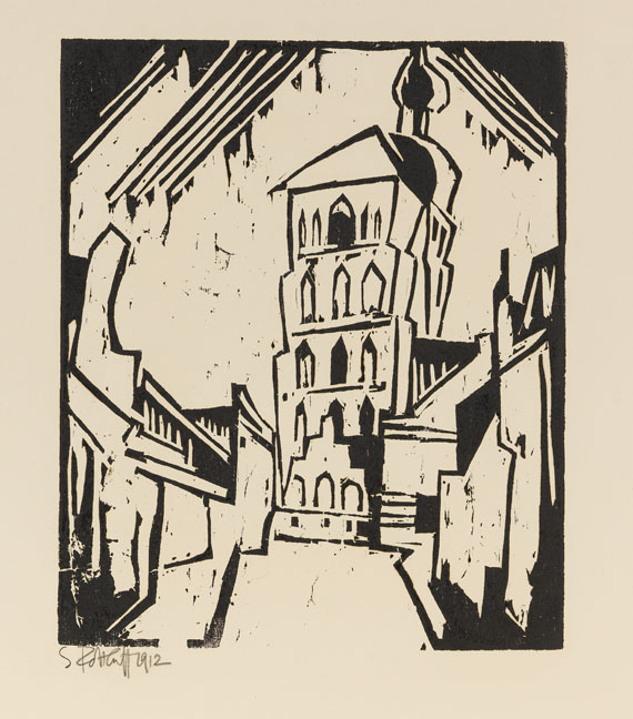 Karl Schmidt-Rottluff - Stralsunder Türme