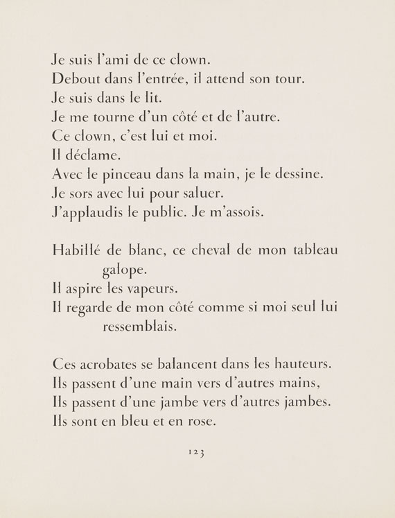 Marc Chagall - Der Zirkus - Weitere Abbildung