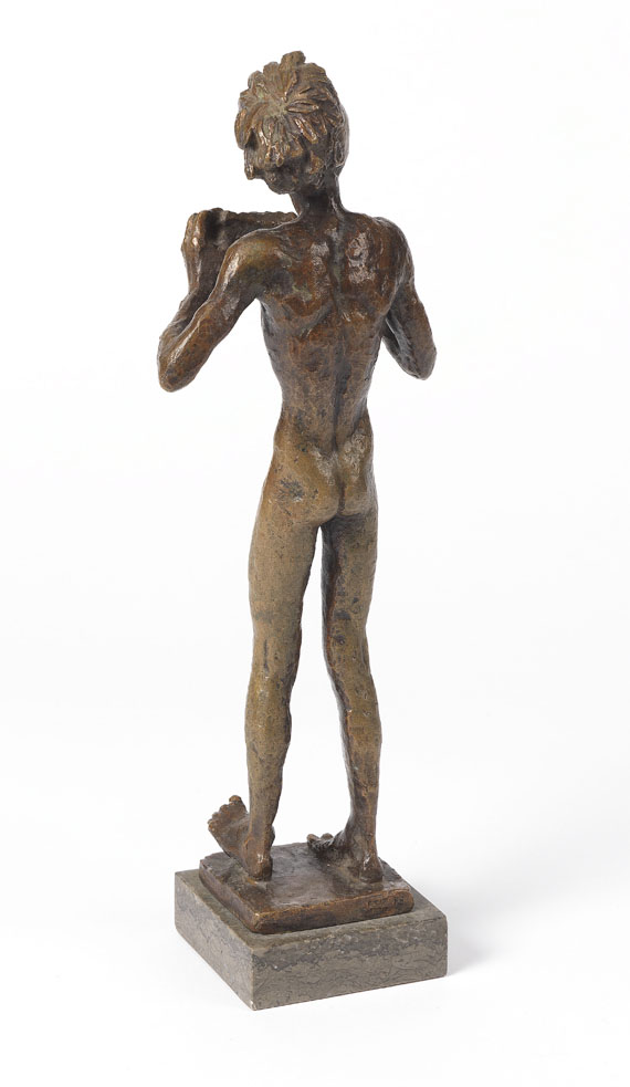 Renée Sintenis - Junge mit Panflöte - Weitere Abbildung