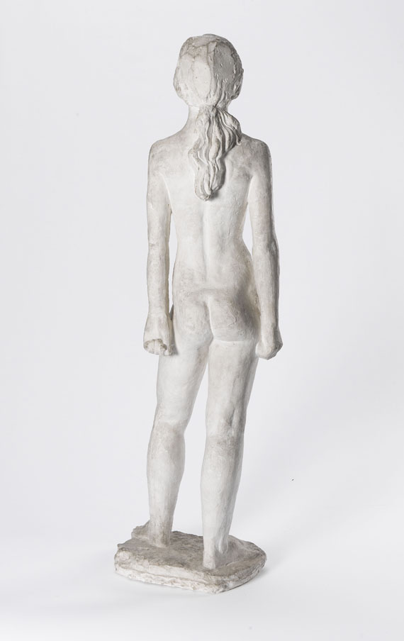 Gerhard Marcks - Stehendes Mädchen - Rückseite