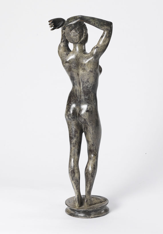 Arno Breker - Die Aufschauende - Rückseite