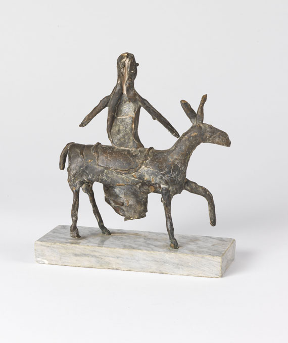 Heinrich Kirchner - Palmesel - Rückseite