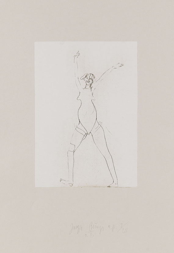 Joseph Beuys - o.T. (Mädchen)