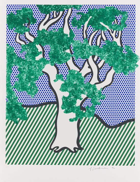 Roy Lichtenstein - Rain Forest