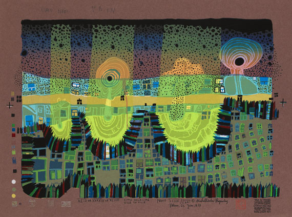 Friedensreich Hundertwasser - Die Stadt-Stadt