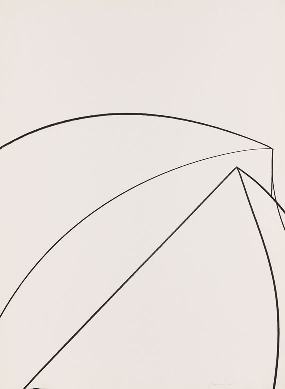 Erich Hauser - 5 Blätter: Abstrakte Kompositionen