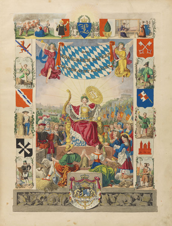   - Lommel, G., Königreich Bayern. 1836 - Weitere Abbildung