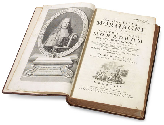 Giovanni Battista Morgagni - De sedibus morborum. 1761. - Weitere Abbildung