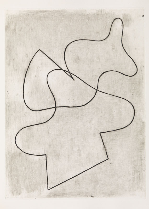 Hans (Jean) Arp - Vers le blanc infini, 1960