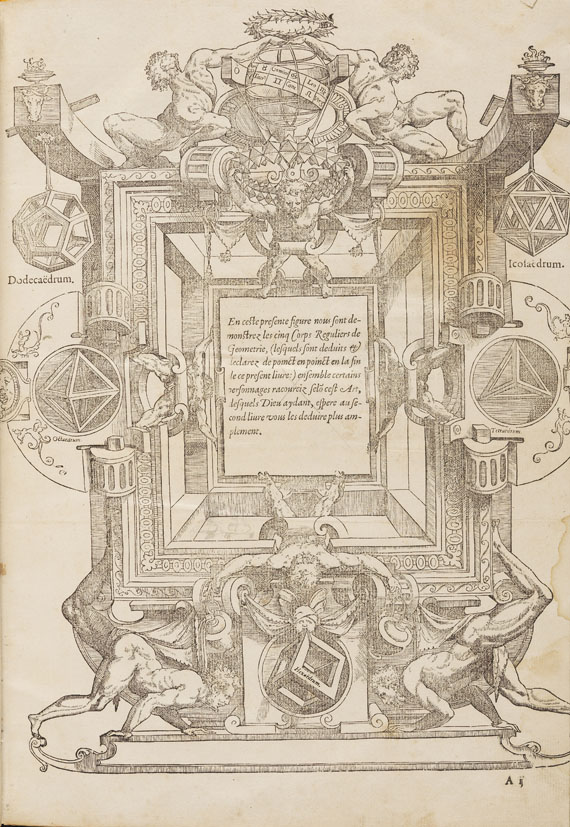 Jean Cousin - Livre de perspective. 1560