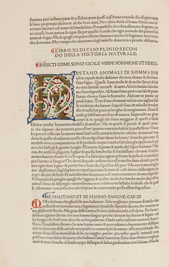 Caecilius Plinius Secundus - Historia naturale (1476)