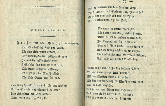 Johann Wolfgang von Goethe - Faust. Eine Tragödie. 1808
