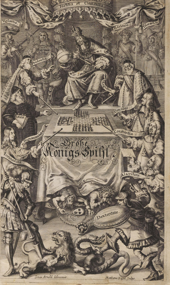 Christoph Weickhmann - New-erfundenes Königs- Spiel. 1664.