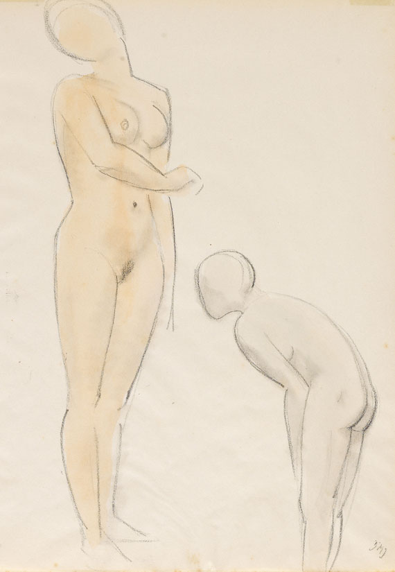 Dorothea Maetzel-Johannsen - Weiblicher Akt und Figurenstudie