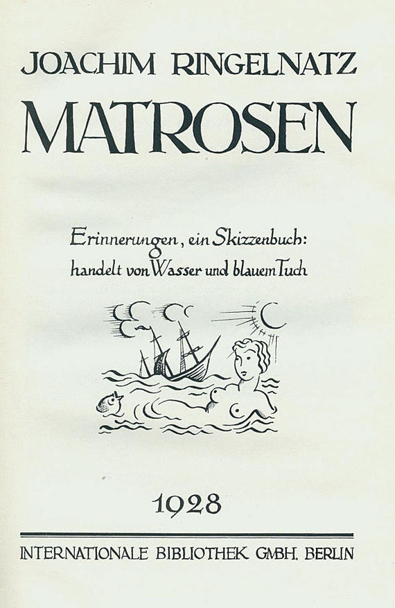 Joachim Ringelnatz - Matrosen. 1928