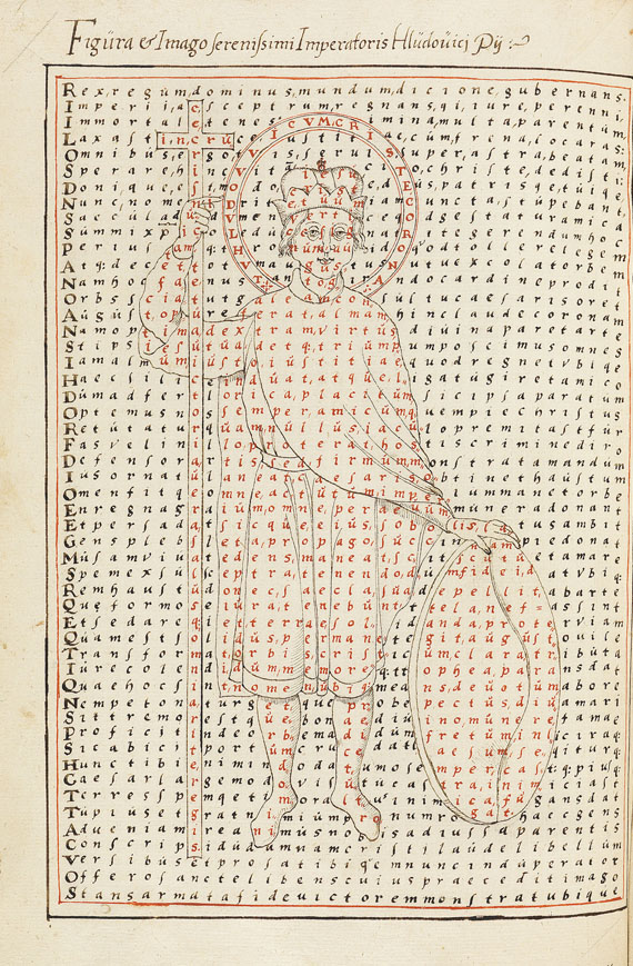 Hrabanus Maurus - Manuskript, 16. Jh.
