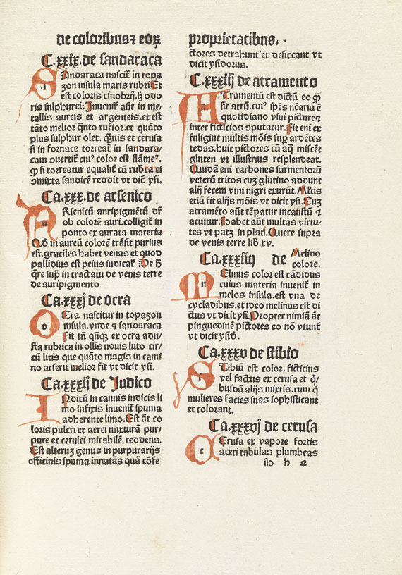  Bartholomaeus Anglicus - De proprietatibus rerum. 1483