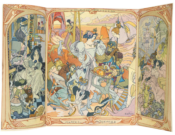 Marcel Schwob - La Porte des Rêves. 1899 - Weitere Abbildung